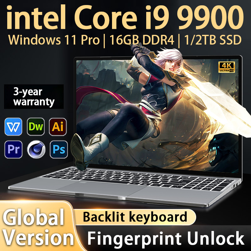 Gaming Keyboard 2026 - Novo Laptop 2026 15.6 Polegadas Windows