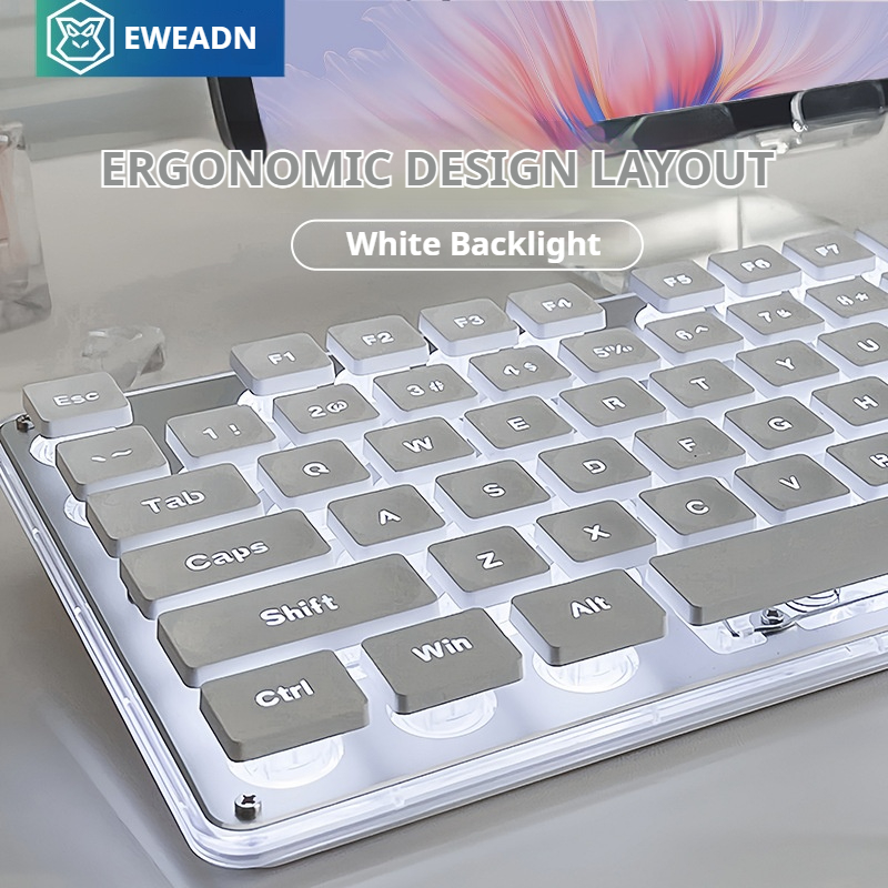 Gaming Keyboard And Mouse Combo Wireless - Conjunto de teclado e mouse de