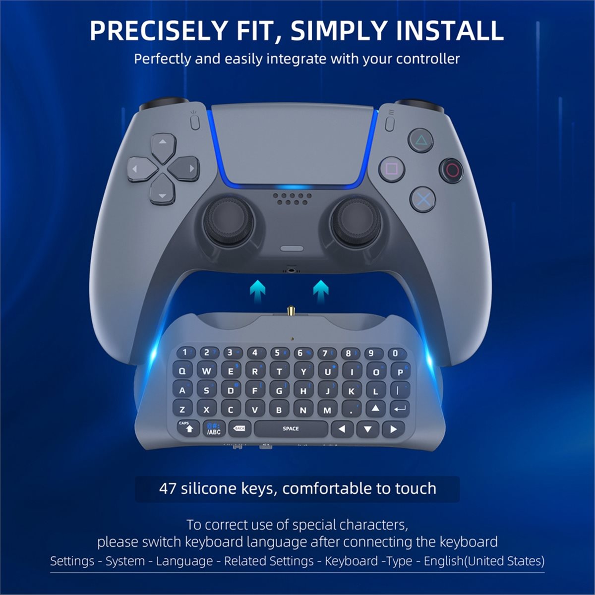 Gaming Keyboard Wireless - Teclado Sem Fio para Jogos goodidea