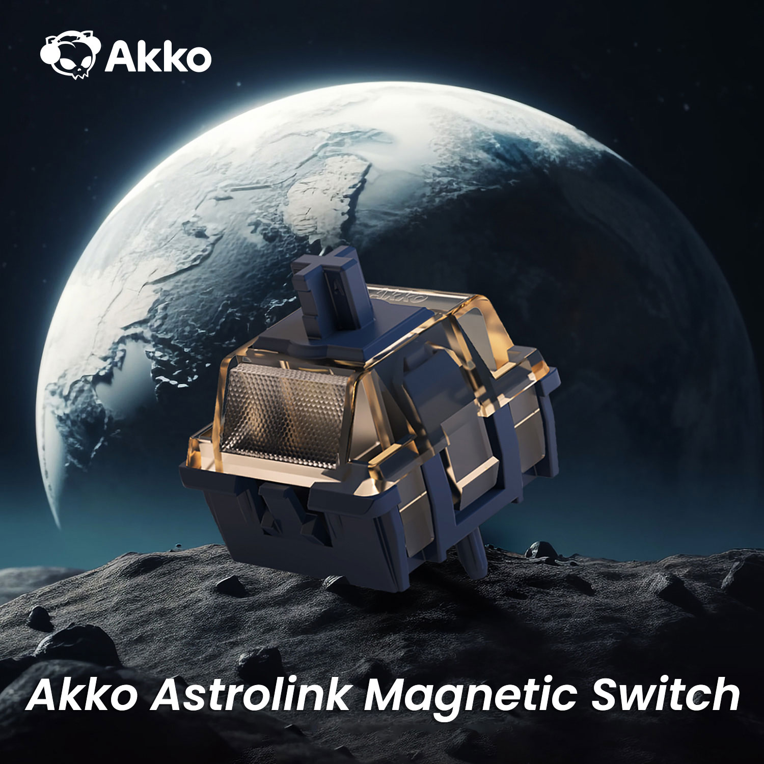Gaming Keyboard Hall Effect - Akko astrolink interruptor magnético de alta