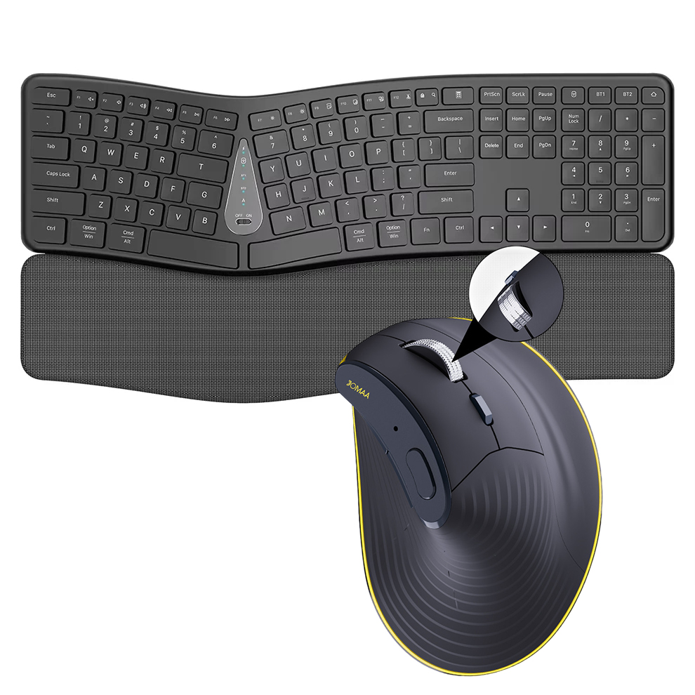 Gaming Keyboard And Mouse Combo Wireless - Combinação de teclado e mouse sem