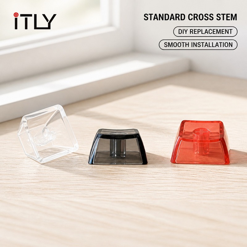 Teclas Transparentes Quadradas - Keycap Puller Ring avaliação e preço