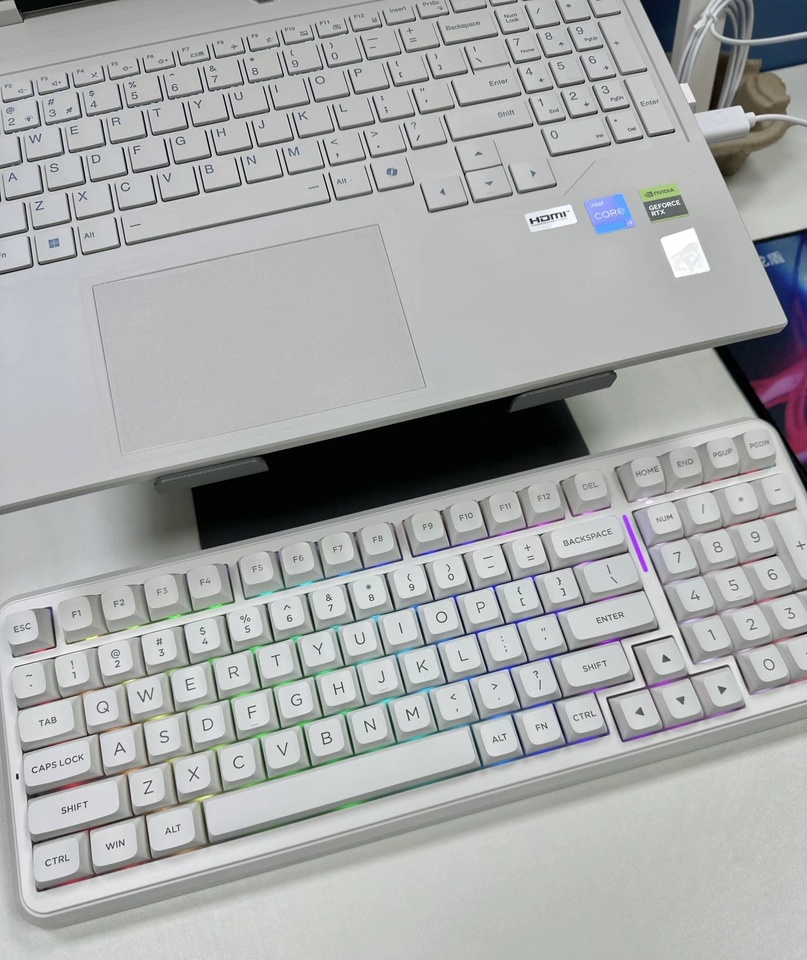 Teclado Mecânico Personalizáve - Gaming Keyboard Wireless avaliação e preço