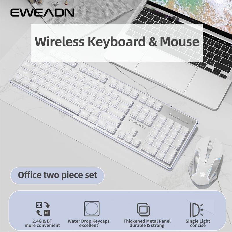 Conjunto de teclado e mouse de - Gaming Keyboard And Mouse Combo Wireless avaliação e preço