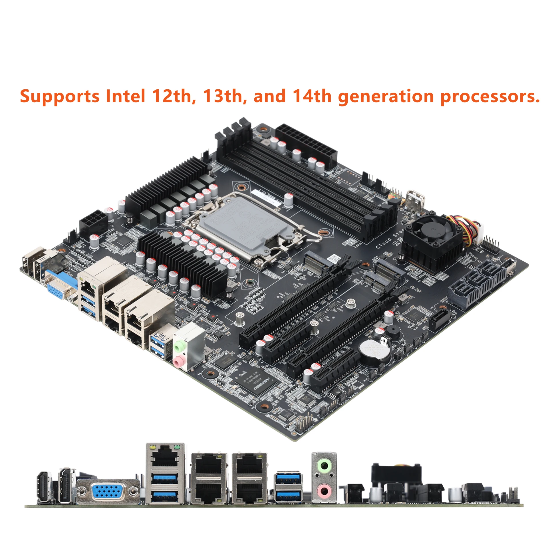 Placa-mãe de servidor M-ATX W6 - Intel Cpu Core I5 avaliação e preço