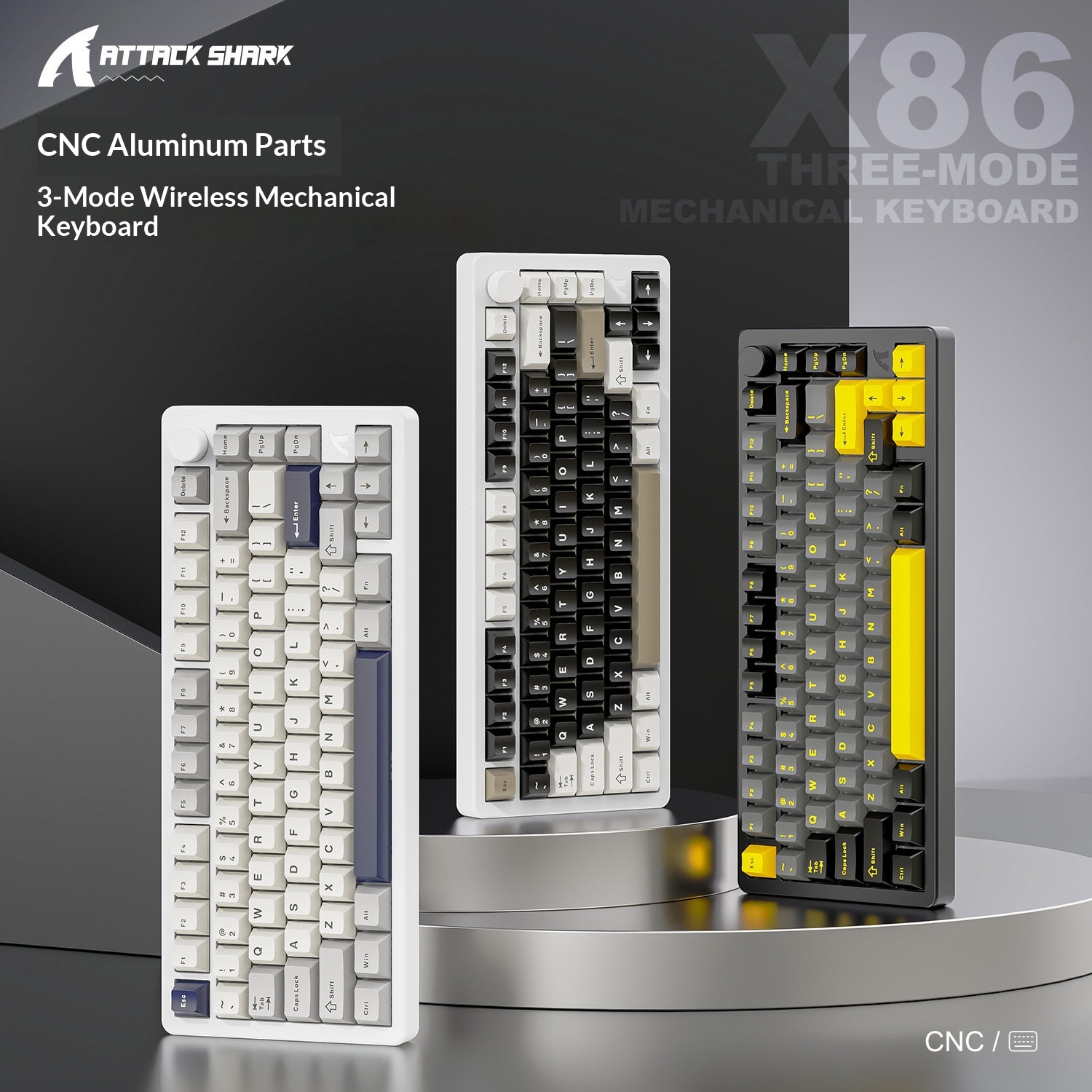 Teclado Mecânico Gamer Attack  - Gaming Keyboard Mechanical Wireless avaliação e preço