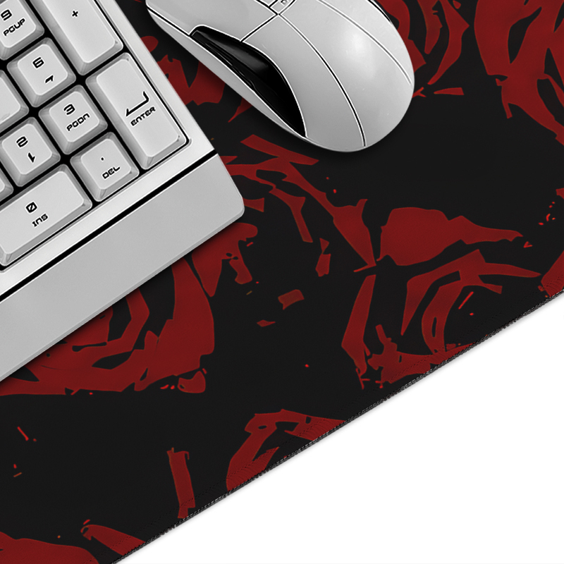 Mouse Pad Gamer Preto e Vermel - Gaming Keyboard Hand avaliação e preço