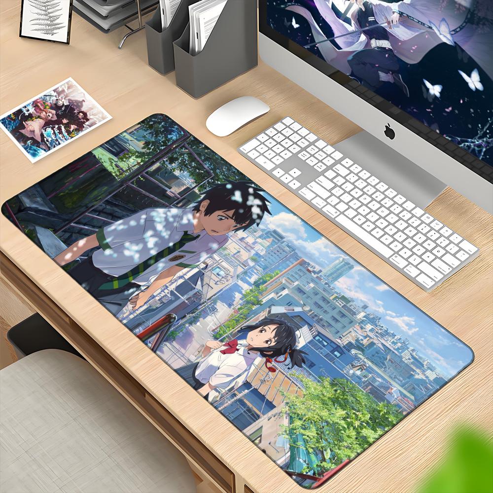 Mouse Pad Anime Your Name, Mou - Gaming Keyboard Name avaliação e preço