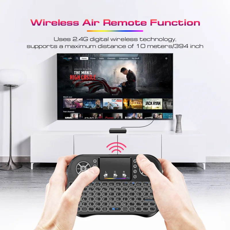 Teclado sem fio IPazzPort Mini - Gaming Keyboard Hand avaliação e preço