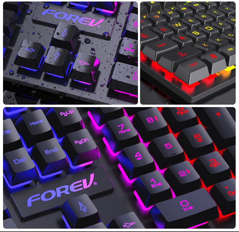 Teclado Mecânico Retroiluminad - Gaming Keyboard And Mouse For Xbox avaliação e preço