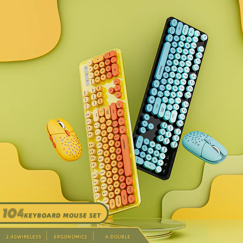 Combo de Teclado e Mouse Sem F - Gaming Keyboard And Mouse Combo Wireless avaliação e preço