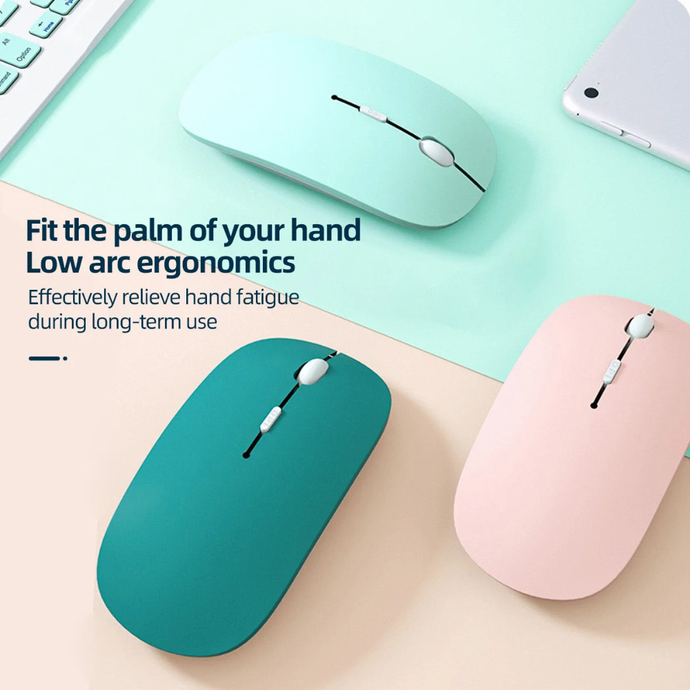 Rato Bluetooth silencioso, por - Gaming Keyboard Wireless avaliação e preço